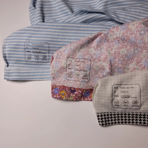 J. Crew 3-Pack Performance Classic Fit Polos L - Picture 5 of 8